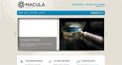 Desktop Screenshot of maculagroup.com